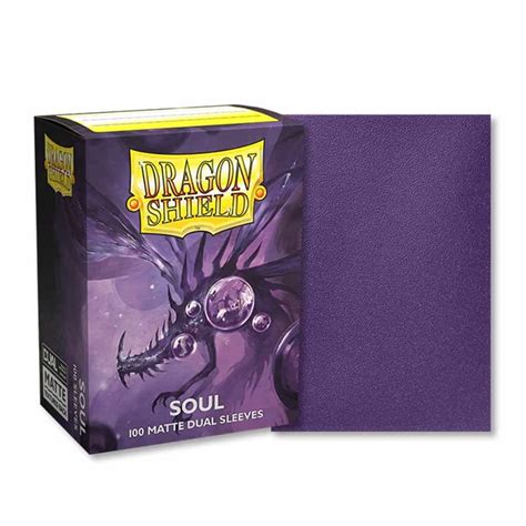 Sleeves: Dragon Shield: Dual Matte: Soul (100 count)